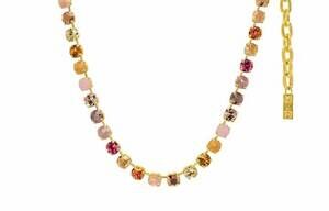 NEW TOVA women's oakland necklace in candy glam lush